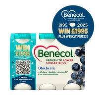 Benecol Blueberry Yogurt Drink 6 Pack (405 g)