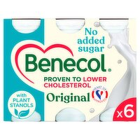 Benecol Original Yogurt Drink 6 Pack (405 g)