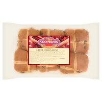 Staffords Hot Cross Buns 6 Pack  (6 Piece)