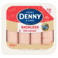 Denny Gold Medal 8 Skinless Sausages (227 g)