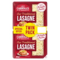 Carrolls Traditional Lasagne Twin Pack (700 g)