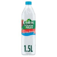 Volvic Touch of Fruit Sugar Free Strawberry Bottle (1.5 L)