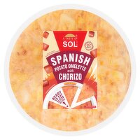 A Taste of Sol Spanish Potato Omelette with Chorizo (500 g)