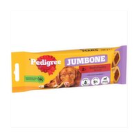 Pedigree Jumbone with Beef & Poultry for Medium Dogs 2 Pack (180 g)