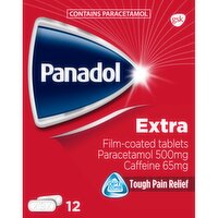 Panadol Extra Pain Relief Tablets (12 Piece)