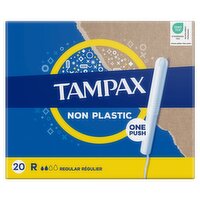 Tampax Regular Applicator Tampons (20 Piece)