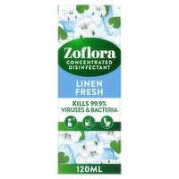 Zoflora Linen Fresh Concentrated Disinfectant (120 ml)