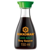 Kikkoman Less Salt Soy Sauce (150 ml)