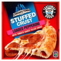 Chicago Town Pepperoni Stuffed Crust Pizza  (645 g)
