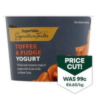 SuperValu Signature Tastes Toffee & Fudge Yogurt (150 g)