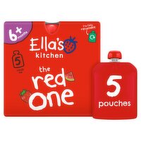 Ella's Kitchen The Red One Smoothie 5 Pack (90 g)