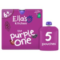 Ella's Kitchen The Purple One Smoothie 5 Pack (90 g)