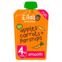 Ella's Kitchen Apples, Carrots & Parsnips 4+ Months (120 g)