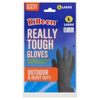 Killeen Outdoor & Heavy Duty Gloves Large (2 Piece)