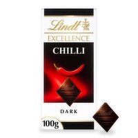 Lindt Excellence Dark Chilli Chocolate Bar (100 g)