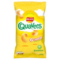 Walkers Quavers Cheese Snacks 6 Pack (16 g)