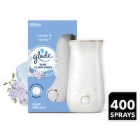 Glade Pure Clean Linen Sense & Spray Holder & Refill (18 ml)