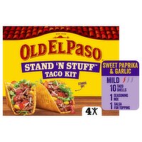 Old El Paso Paprika & Garlic Stand 'N' Stuff Taco Kit (312 g)