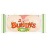 Bundys Floury White Baps 4 Pack (320 g)