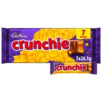 Cadbury Crunchie Chocolate Bar 7 Pack (26.1 g)