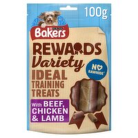 Bakers Dog Treat Mixed Variety Rewards (100 g)