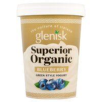 Glenisk Greek Style Blueberry Yogurt (450 g)