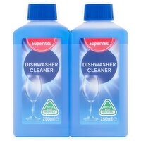 SuperValu Dishwasher Cleaner 2 Pack (250 ml)