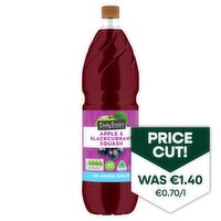 Daily Basics No Added Sugar Apple & Blackcurrant Squash (2 L)