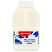SuperValu Fresh Milk (500 ml)