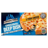 Chicago Town Deep Dish Four Cheese Pizza 2 Pack (310 g)
