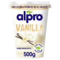 Alpro Vanilla Soya Yogurt Alternative (500 g)