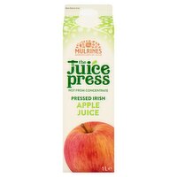 Juice Press Not From Concentrate Irish Apple Juice (1 L)