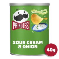 Pringles Sour Cream & Onion Crisps (40 g)