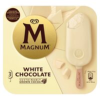 Magnum White Chocolate Ice Cream 3 Pack (300 ml)