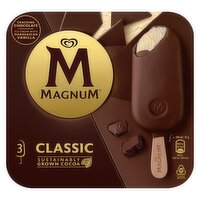 Magnum Classic Ice Cream 3 Pack  (100 ml)