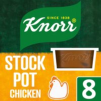 Knorr Chicken Stock 8 Pots (224 g)