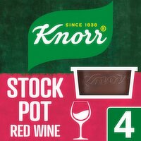 Knorr Red Wine Stock 4 Pots (104 g)