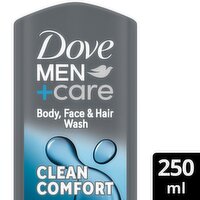 Dove Men Clean Comfort Body, Face Wash & Shower Gel (250 ml)