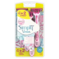 Gillette Simply Venus 3 Disposable Razors (6 Piece) (6 Piece)