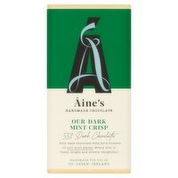 Aine Hand Made Dark Mint Crisp Chocolate Bar (100 g)