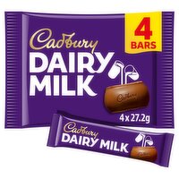 Cadbury Dairy Milk 4 Pack (27.2 g)