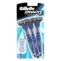 Gillette Mach3 Disposable Razor (3 Piece)