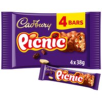 Cadbury Picnic Chocolate Bar 4 Pack (38 g)