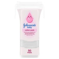 Johnson's Baby 50 Cotton Pads (50 Piece)
