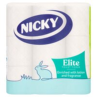 Nicky Elite 3 Ply Toilet Tissue (9 Roll)