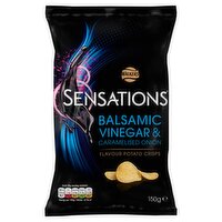 Walkers Sensations Balsamic Vinegar & Carmelised Onion Crisps (150 g)