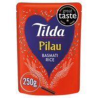 Tilda Mircowave Pilau Rice (250 g)