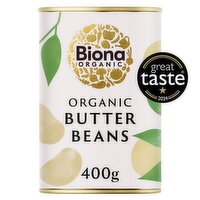 Biona Organic Butter Beans in Water (400 g)