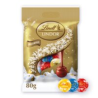 Lindt Lindor Mini Assorted Truffles Bag (80 g)