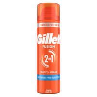 Gillette Fusion Moisturising Shaving Gel with Cocoa Butter (200 ml)